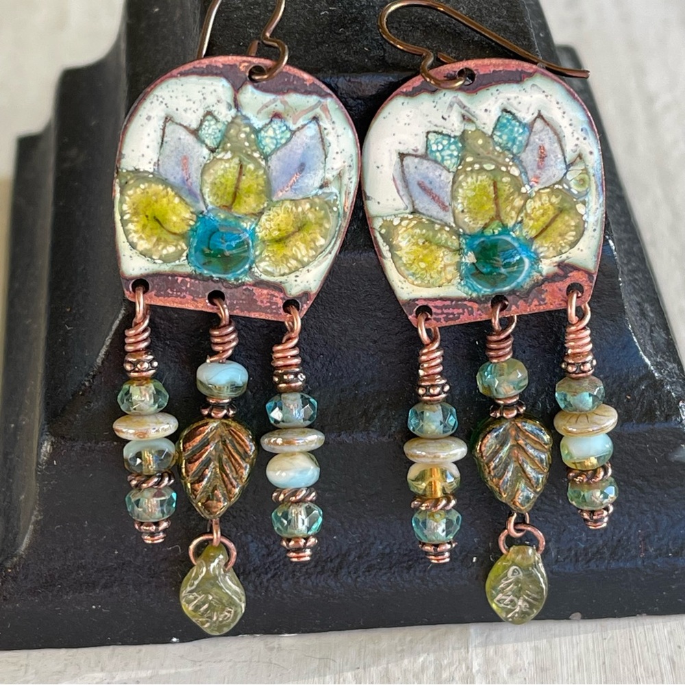 ARTISAN Earrings “Lilly - Dangles - Picture 6 of 13